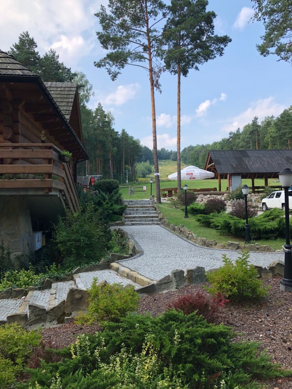 Hotell med egen backe